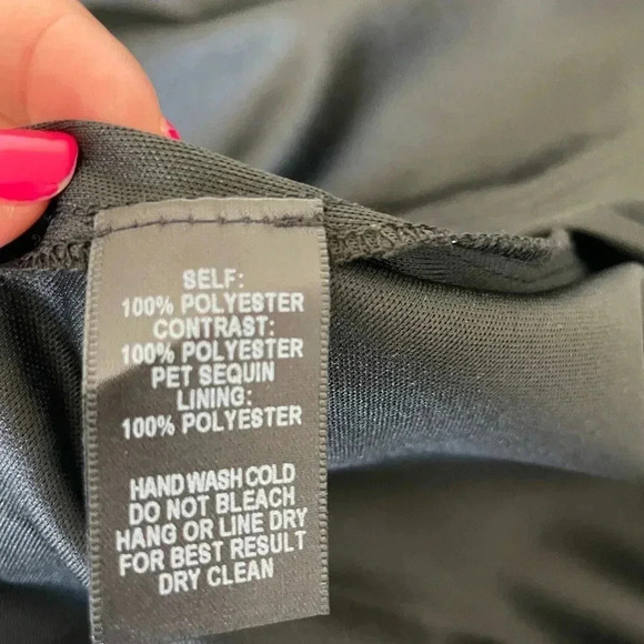 Lulus black chiffon sequin maxi dress - Picture 13 of 13